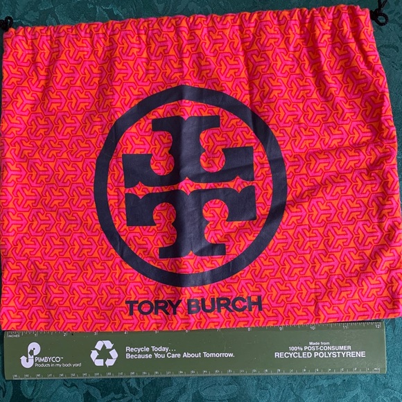 🔥 Tory Burch dust cover for handbags 9 1/2 x 12 1/2 - Picture 1 of 5